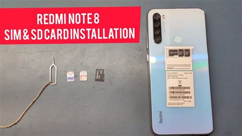 how to open sim card slot redmi note 8